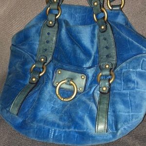 Blue big bag juicy couture